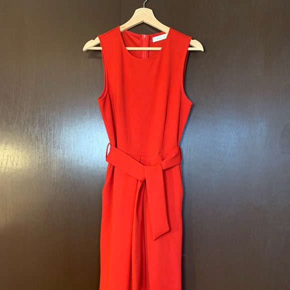 Bishop + Young “Rachel” crop jumpsuit in red - Picture 2 of 7